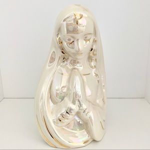 Vintage Blessed Mother Virgin Mary Madonna Planter